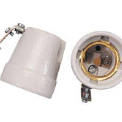 GRLO E-27 PORCELAN SA DRZACEM 130
