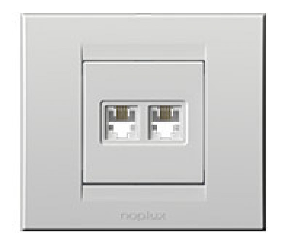 TELEFONSKA PRIKLJUCNICA 6/4 BELA 844411.2