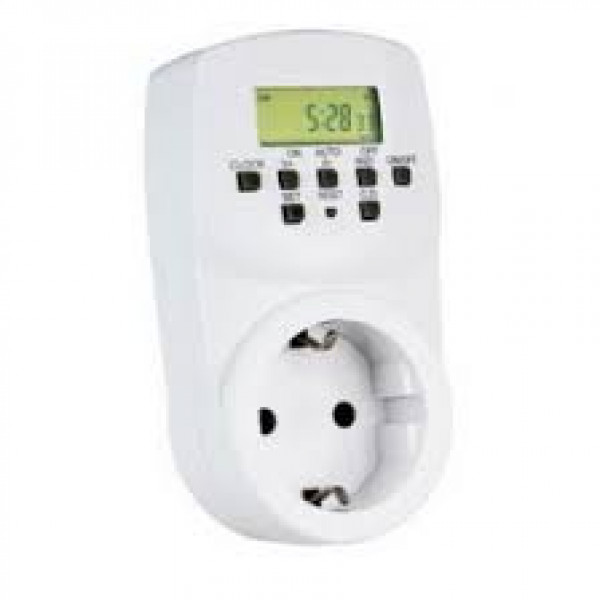 DIGITALNI TAJMER LCD EKRAN 16 PROGRAMA 230V