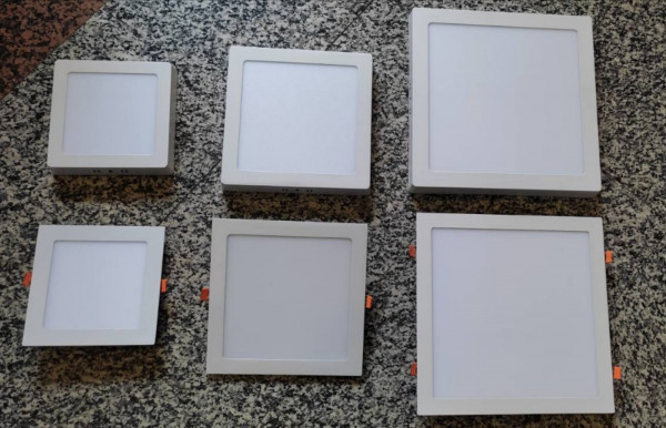 LED PANEL UGRADNI 12W 3000K KOCKA KRUG
