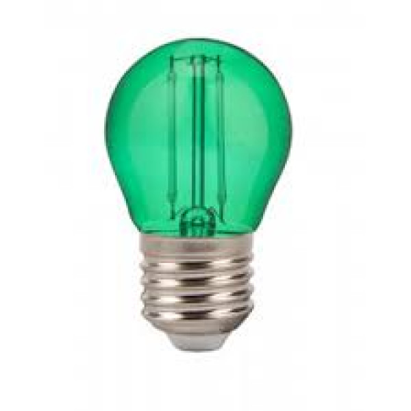 SIJALICA MINJON KUGLA ZELENA 15W 230V E14 -07972