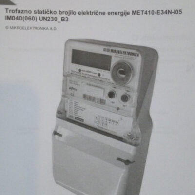 Brojilo trofazno dvotarifno.5-60A / DLMS-BG Sitel