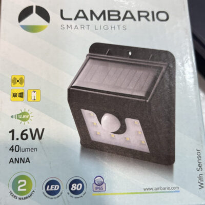SOLARNA LAMPA MALA ZIDNA