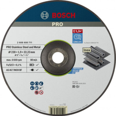 Rezna ploca Bosch Inox 230x1.9 ispupcena