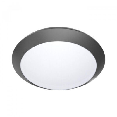 Led plafonjera E27 IP65 Napoli siva