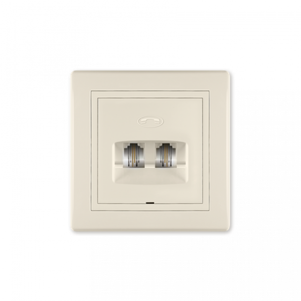 Telefonska prikljucnica RJ12 6/2 611.999