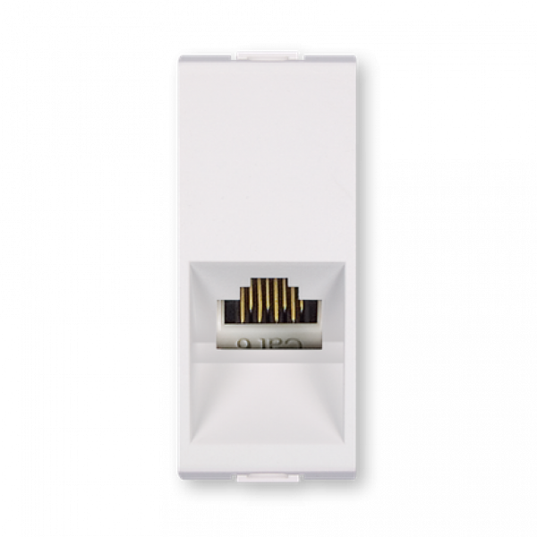 Komun,priklj. RJ45Cat5e 1M bela 664.0