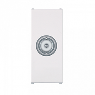 Prikljucnica audio/video 1M bela 6628.0