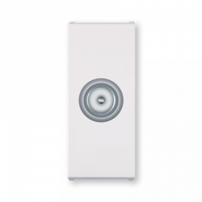 Antenska prikljucnica TV prolazna 1M bela 6624.0