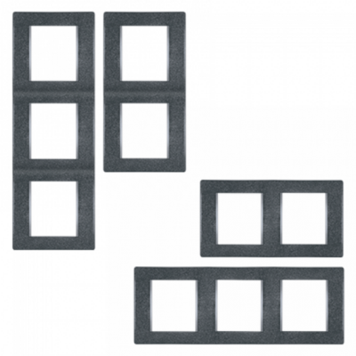 Maska 2x2M vertikalna sivo grafit 65022.2