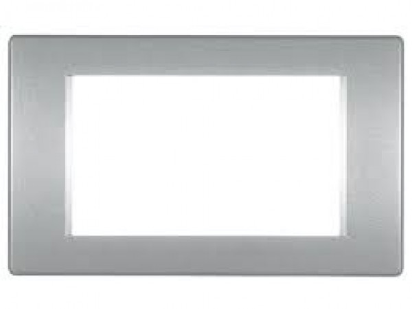 Maska 4M met.srebrna 6504.S